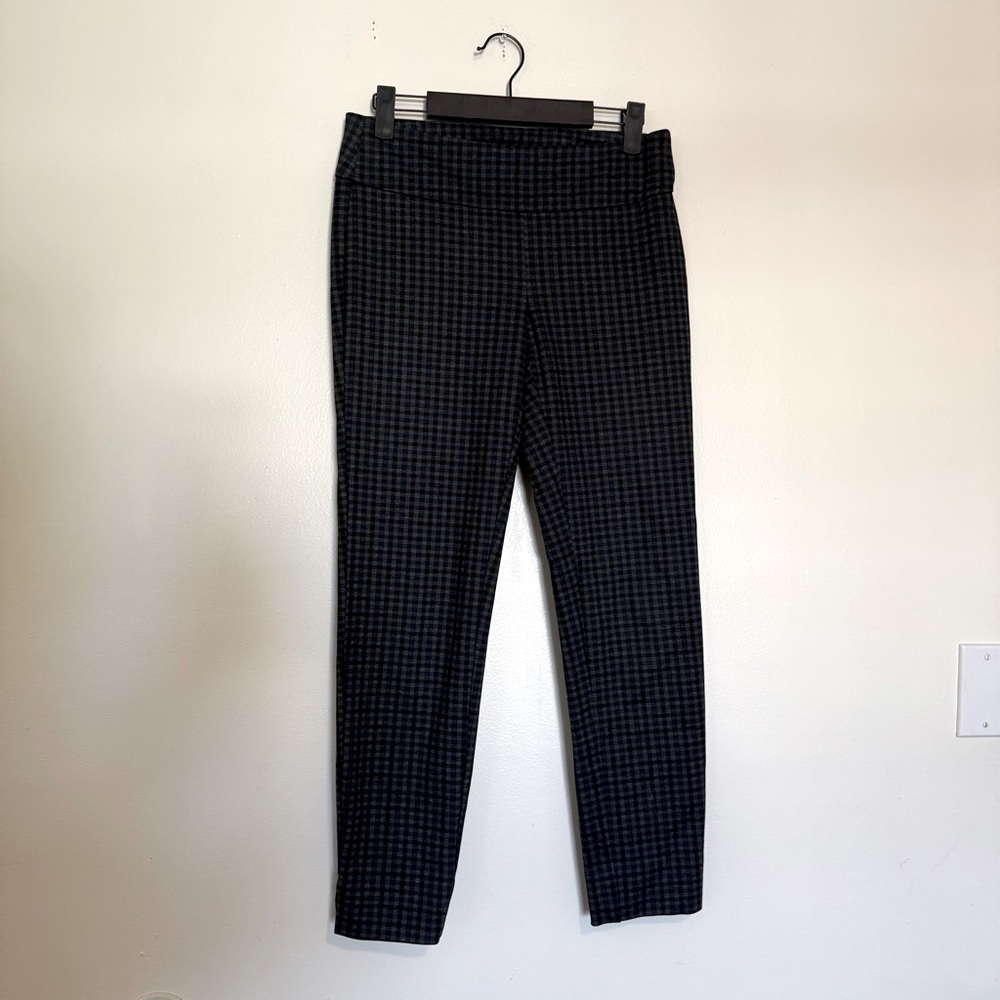 Zac & Rachel | Blue and Gray Checkered Pants